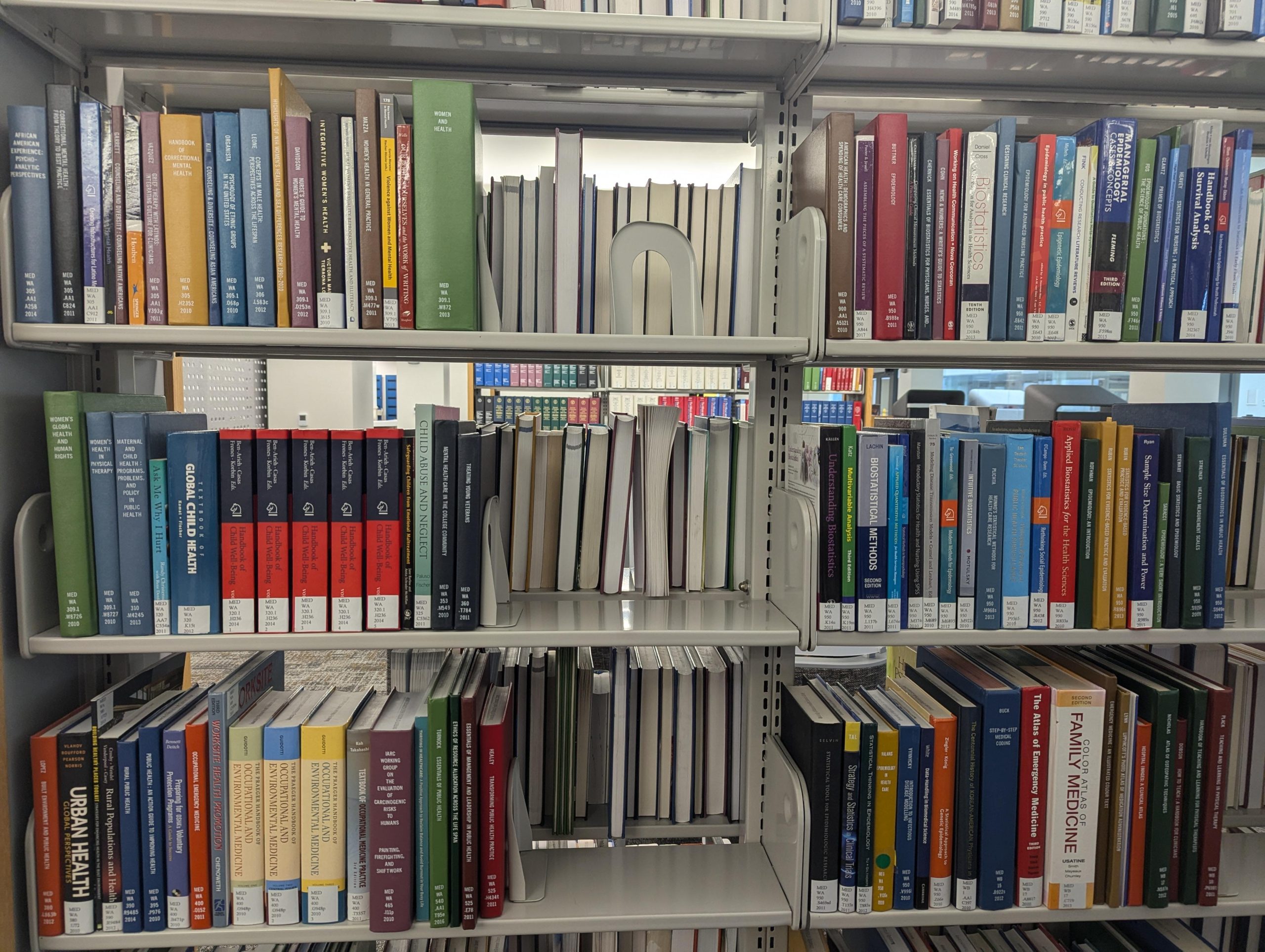 Books in Health Sciences Library