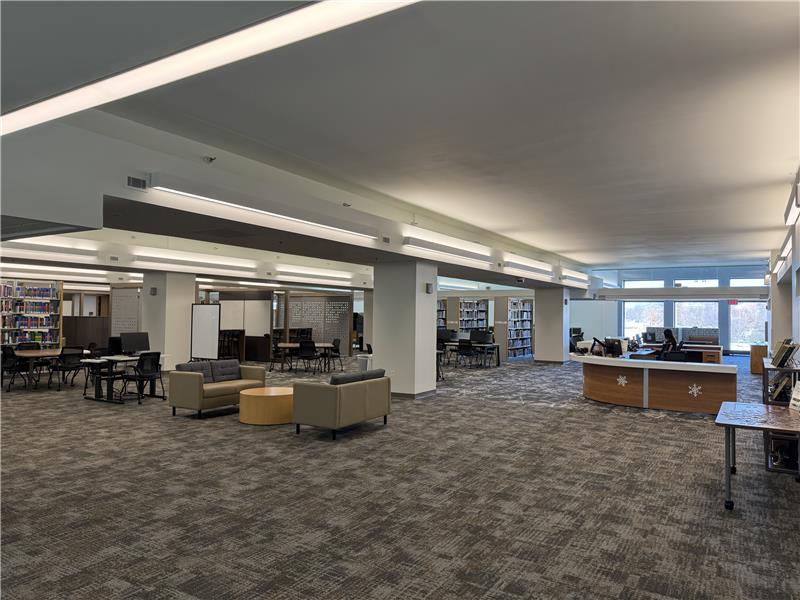 Photo of the new Health Sciences Library